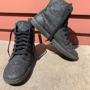 Rare Dr. Martens Shoreditch Black Boots
